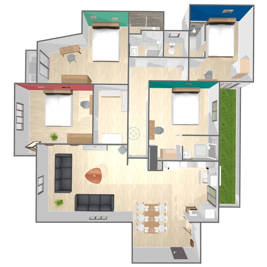 마르세유 Magnifique T5 - 12Pers - Balcon Et Vieux-Port 아파트 외부 사진